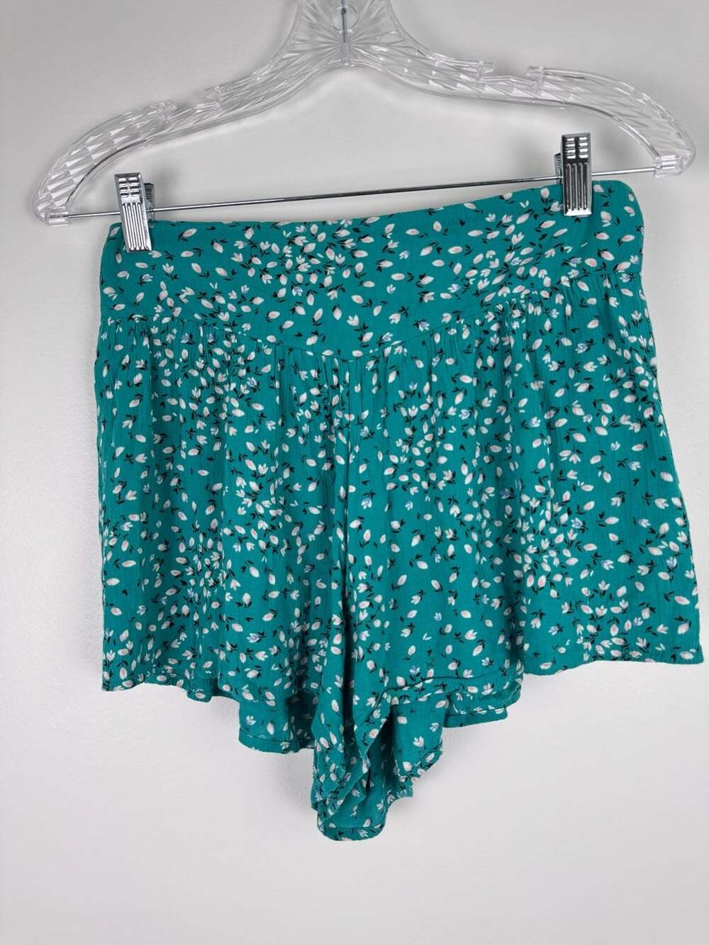 Billabong Floral Smocked Waist Shorts Size S